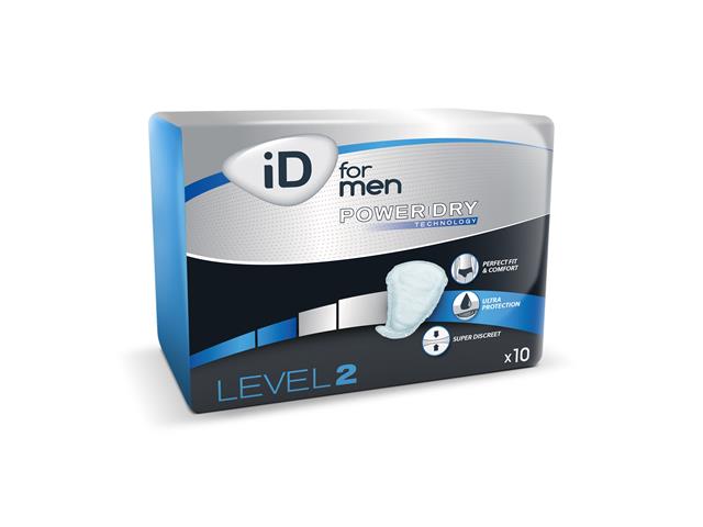 Wkładki urol.iD For Men Level 2 interakcje ulotka wkładka urologiczna - 10 szt.
