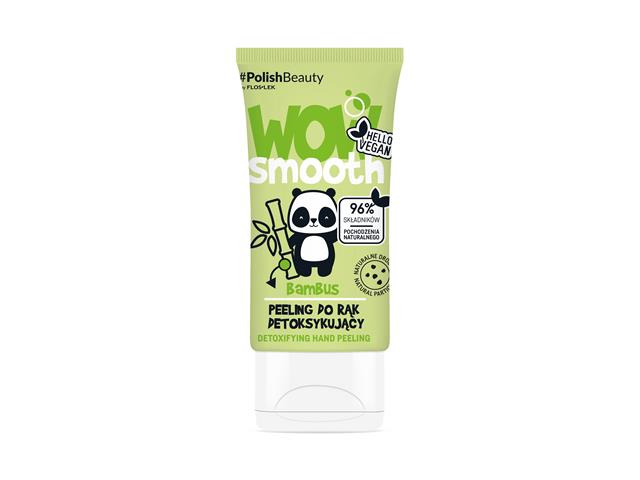 Wow Smooth! Bambus by Floslek Peeling do rąk detoksykujący interakcje ulotka peeling  50 g