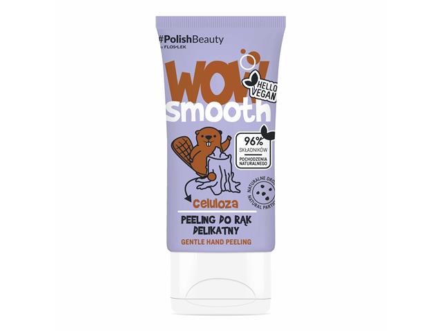 Wow Smooth! by Floslek Peeling do rąk delikatny celuloza interakcje ulotka   50 g