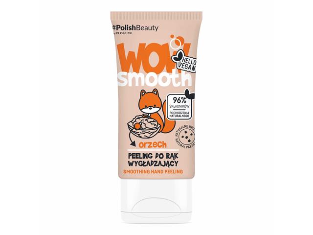 Wow Smooth by Floslek Peeling do rąk wygładzający orzech interakcje ulotka peeling  50 g