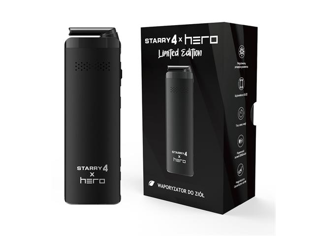 X-Max Starry 4 X Hero Waporyzator black interakcje ulotka urządzenie  1 szt.