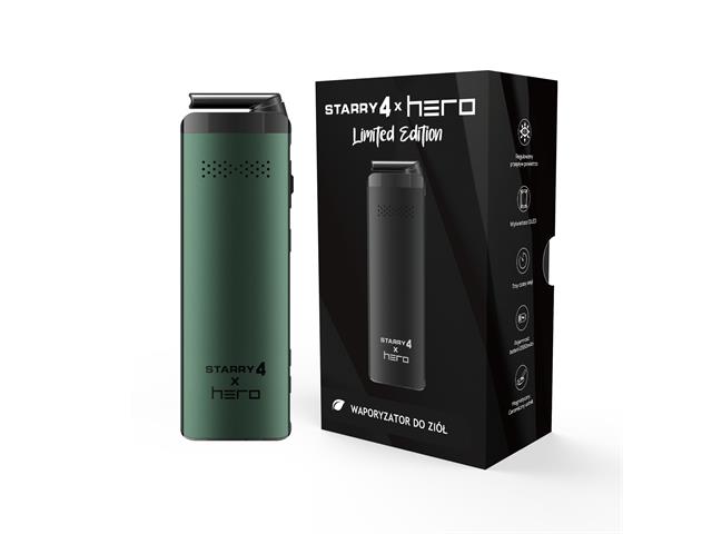 X-Max Starry 4 X Hero Waporyzator green interakcje ulotka urządzenie  1 szt.