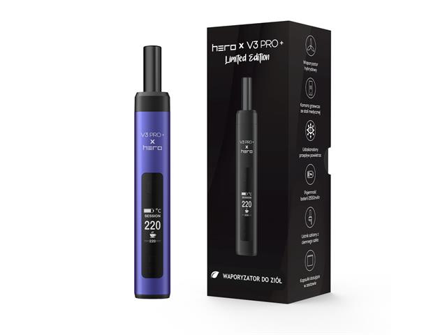 X-Max V3 Pro+ X Hero Waporyzator peri interakcje ulotka urządzenie - 1 szt.