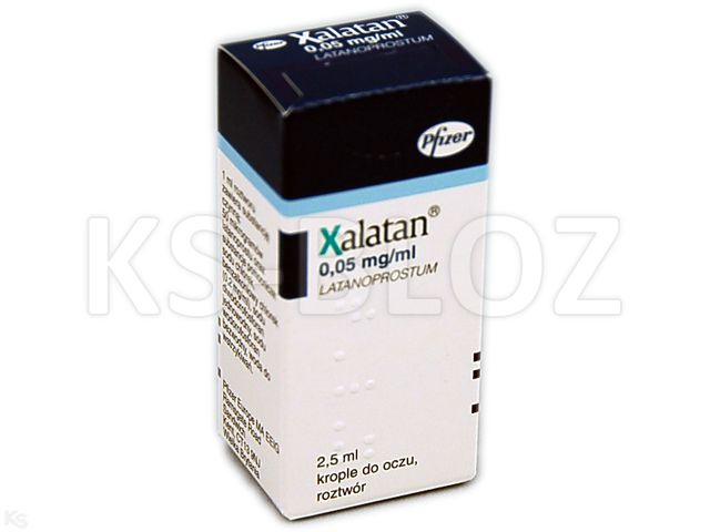 Xalatan interakcje ulotka krople do oczu, roztwór 50 mcg/ml 1 but. po 2.5 ml