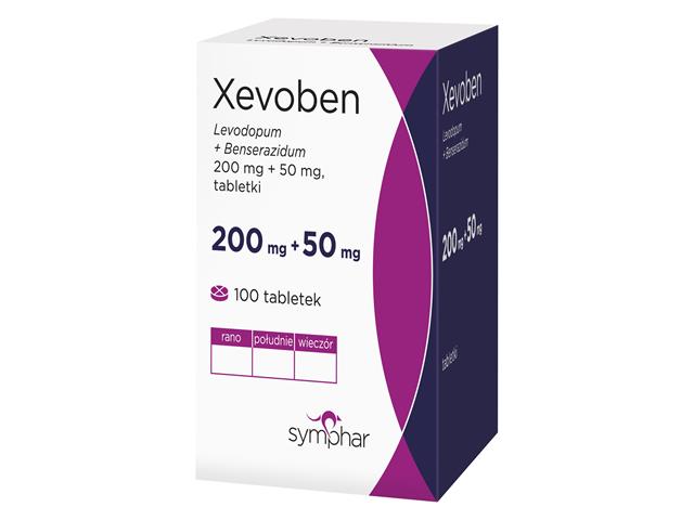 Xevoben interakcje ulotka tabletki 50mg+200mg 100 tabl.