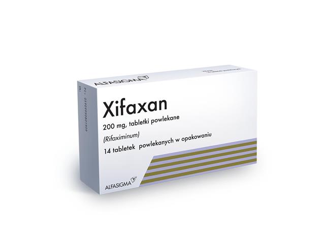 Xifaxan interakcje ulotka tabletki powlekane 200 mg 14 tabl. | 1 blist.a 14 szt.