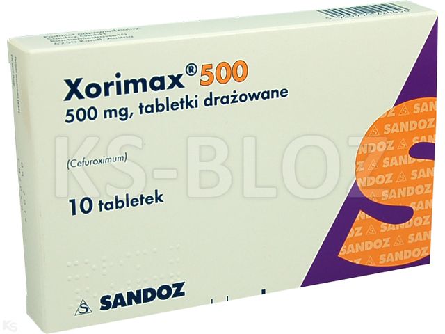 Xorimax 500 interakcje ulotka tabletki drażowane 500 mg 