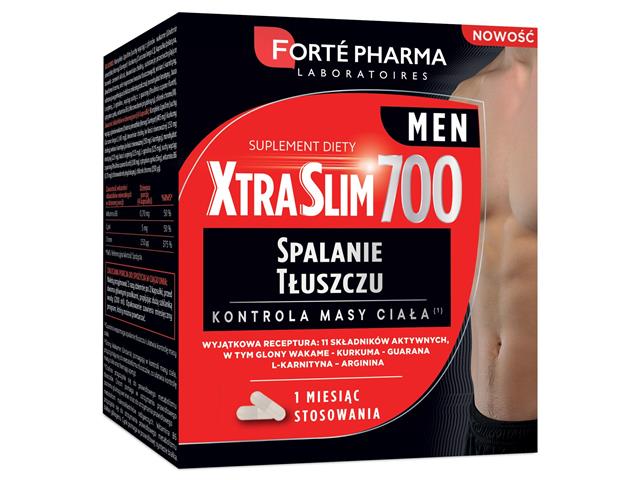 Xtraslim 700 Men interakcje ulotka kapsułki  120 kaps.