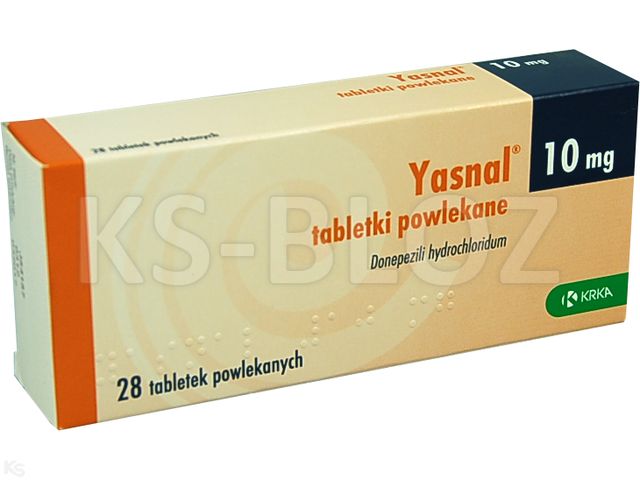 Yasnal interakcje ulotka tabletki powlekane 10 mg 