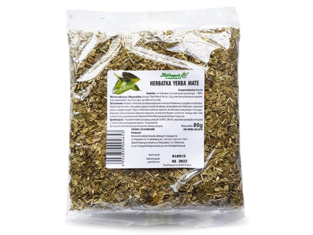 Yerba Mate Herbata interakcje ulotka herbata - 80 g