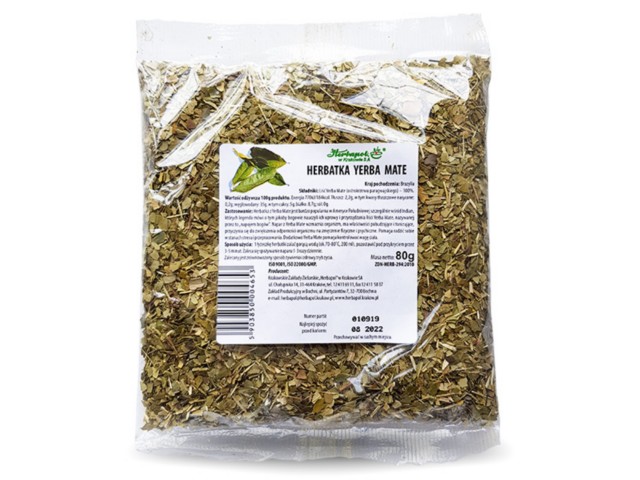 Yerba Mate Herbata interakcje ulotka   80 g