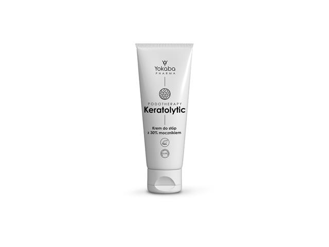 YOKABA PHARMA PODOTHERAPY KERATOLYTIC Krem do stóp z 30% mocznikiem interakcje ulotka krem - 100 ml