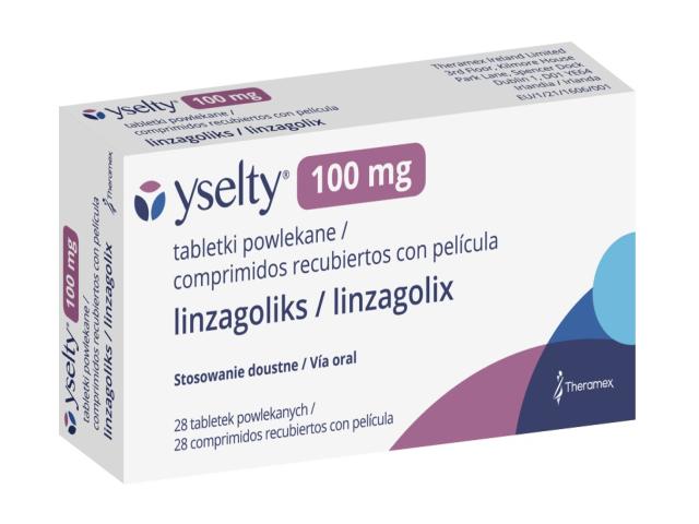 Yselty interakcje ulotka tabletki powlekane 100 mg 28 tabl.