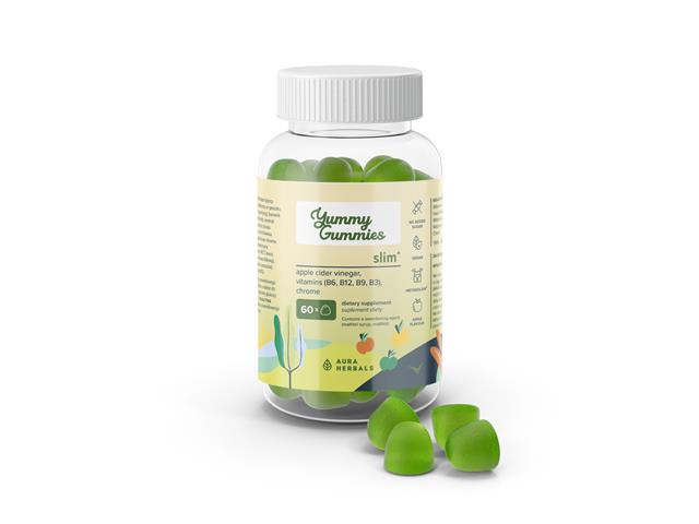 Yummy Gummies Slim interakcje ulotka żelki  60 szt.