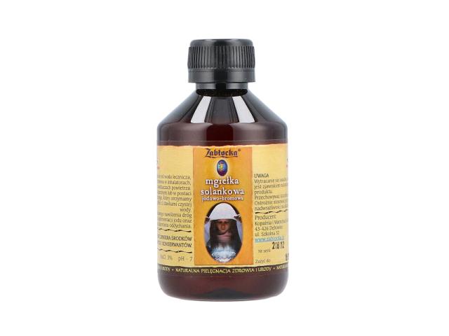 Zabłocka Mgiełka solankowa jodowo-bromowa interakcje ulotka płyn - 200 ml