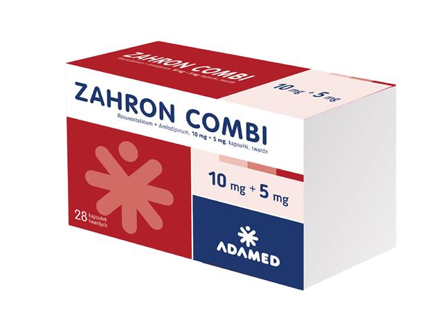 Zahron Combi interakcje ulotka kapsułki twarde 10mg+5mg 28 kaps.