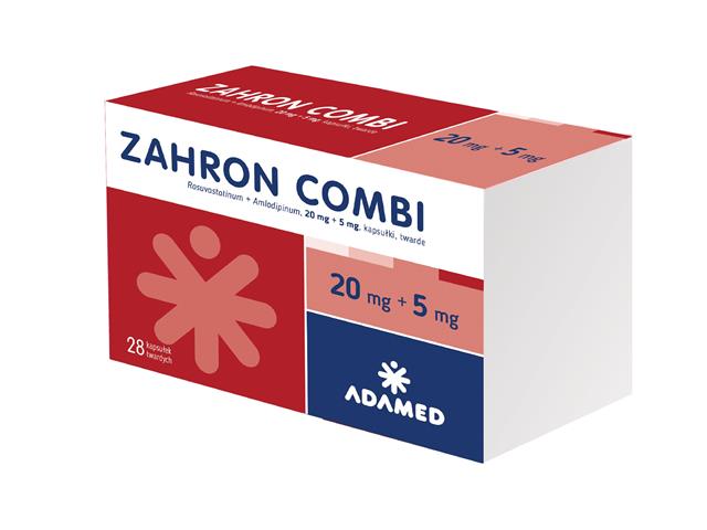 Zahron Combi interakcje ulotka kapsułki twarde 20mg+5mg 28 kaps.