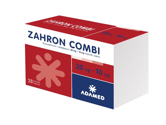 Zahron Combi interakcje ulotka kapsułki twarde 20mg+10mg 28 kaps.