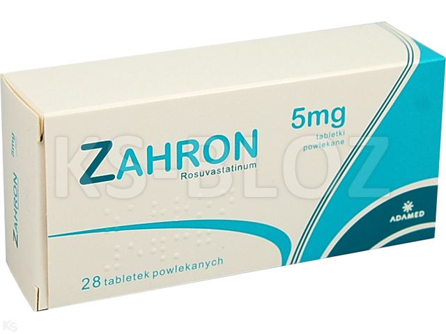 Zahron interakcje ulotka tabletki powlekane 5 mg 