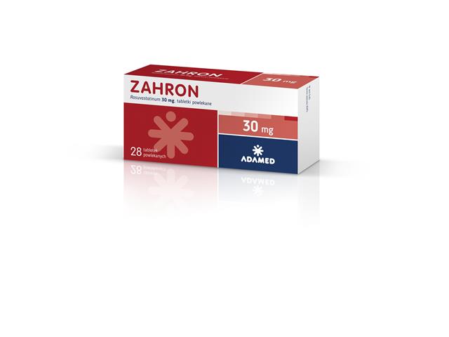 Zahron interakcje ulotka tabletki powlekane 30 mg 28 tabl.