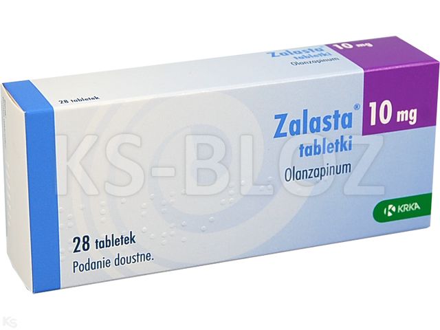 Zalasta interakcje ulotka tabletki 10 mg 28 tabl. | 4 blist.po 7 szt.