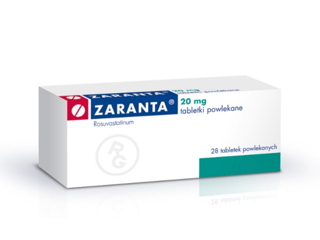 Zaranta interakcje ulotka tabletki powlekane 20 mg 