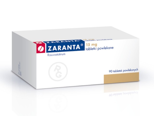 Zaranta interakcje ulotka tabletki powlekane 15 mg 