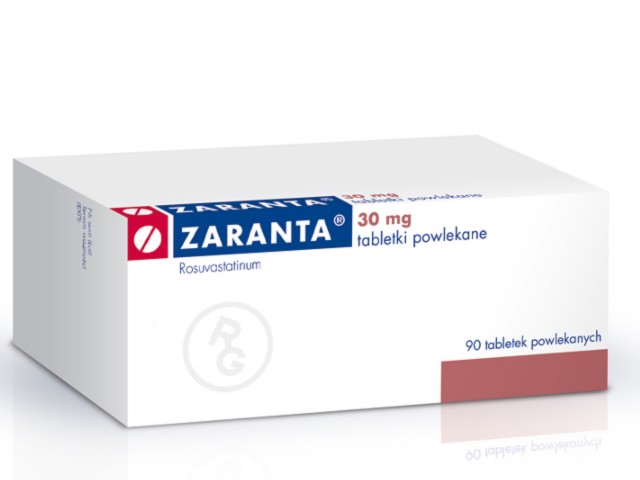 Zaranta interakcje ulotka tabletki powlekane 30 mg 