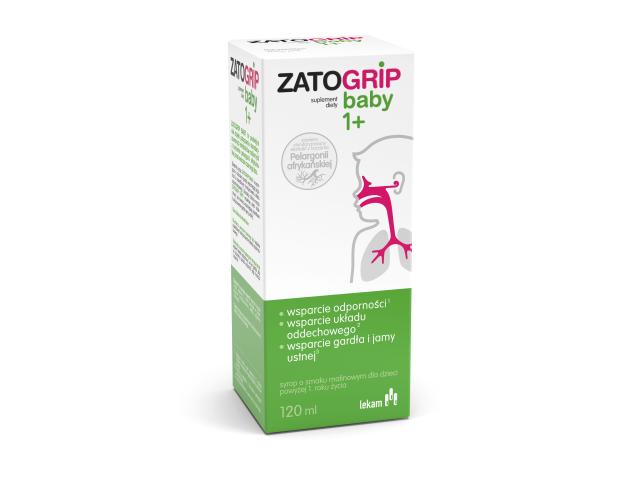 Zatogrip Baby 1+ interakcje ulotka płyn - 120 ml