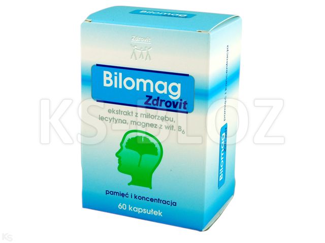 Zdrovit Bilomax interakcje ulotka kapsułki - 60 kaps.