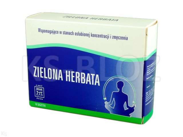 Zdrovit Herba Ziel.Herbata interakcje ulotka   10 sasz.