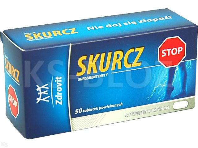 Zdrovit Skurcz interakcje ulotka tabletki powlekane  50 tabl.