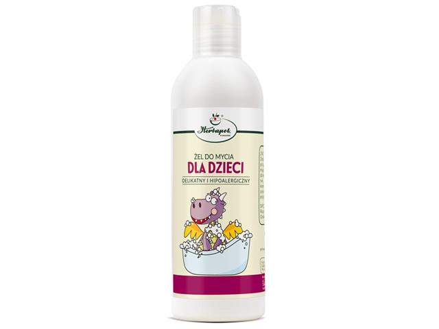 Żel do mycia dla dzieci delikatny i hipoalergiczny interakcje ulotka żel - 250 ml
