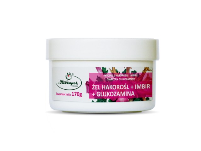 Żel hakorośl + imbir + glukozamina interakcje ulotka  - 170 g