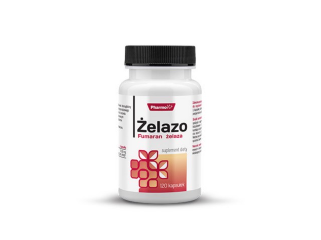 Żelazo Fumaran Żelaza interakcje ulotka kapsułki - 120 kaps.