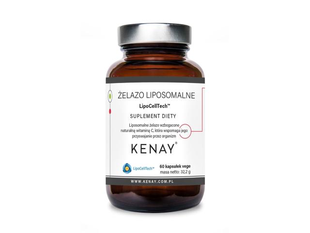 Żelazo Liposomalne Lipocelltech interakcje ulotka kapsułki - 60 kaps.