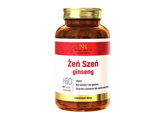 Żeń-Szeń Ginseng interakcje ulotka kapsułki - 60 kaps.
