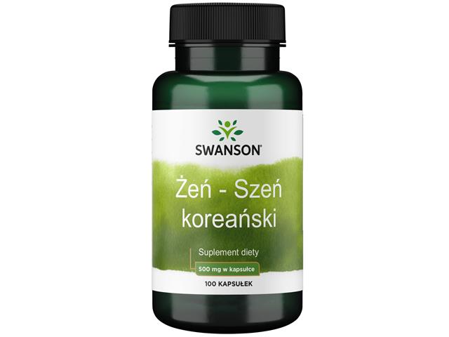 Żeń-Szeń Koreański interakcje ulotka kapsułki 500 mg 100 kaps.