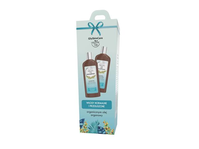 Zestaw 2021 GSC OO Szampon + Odżywka Argan interakcje ulotka zestaw - 250 ml + 250 ml