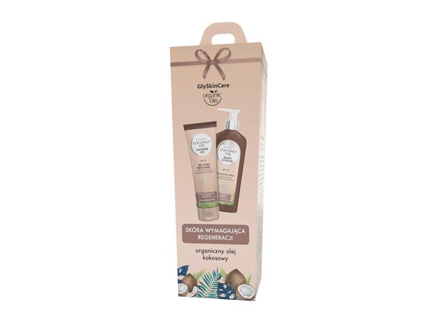 Zestaw 2021 GSC OO: Żel pod prysznic + Balsam do ciała Kokos interakcje ulotka zestaw - 250 ml + 250 ml