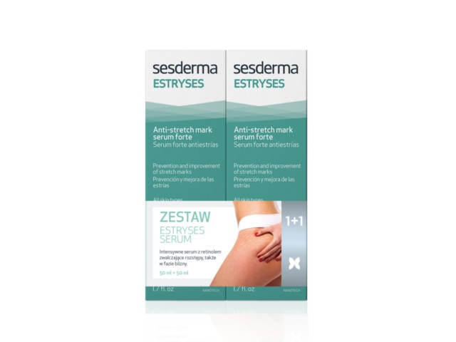 Zestaw ESTRYSES Serum 1+1 interakcje ulotka serum - 50 ml + 50 ml