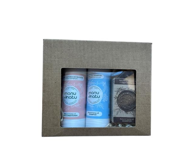 Zestaw PIĘKNE WŁOSY Szampon + Szampon w kostce + Odżywka interakcje ulotka zestaw - 200 ml (+ 90 g + 200 ml)