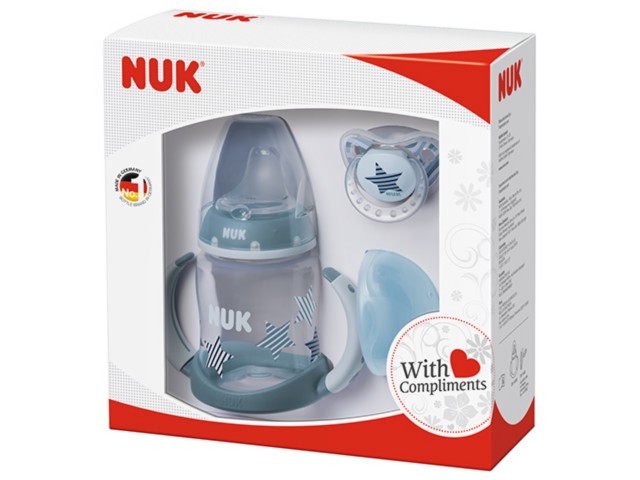 Zestaw prezentowy NUK dla chłopca 225.125 interakcje ulotka  - 1 zest.