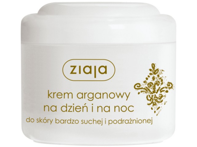 Ziaja Argan Krem na dzień, noc skóra sucha, podrażniona interakcje ulotka krem  75 ml