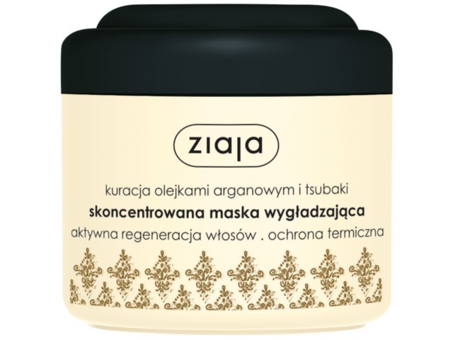 Ziaja Arganowa Maska do włosów wygładzająca skoncentrowana interakcje ulotka   200 ml