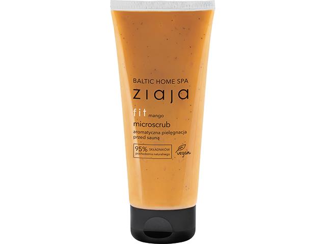 Ziaja Baltic Home SPA Fit Micro-scrub przed sauną interakcje ulotka peeling  190 ml