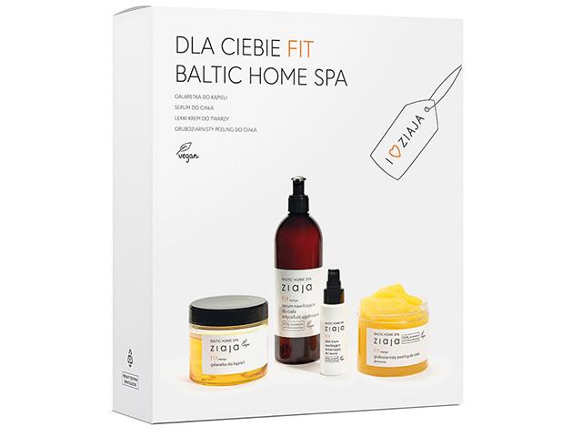 Ziaja Baltic Home SPA Fit Zestaw Galaretka d/kąp. + Serum d/ciała + Krem d/tw.+ Peeling d/ciała interakcje ulotka zestaw  260 ml (+ 400 ml + 50 ml + 300 ml)