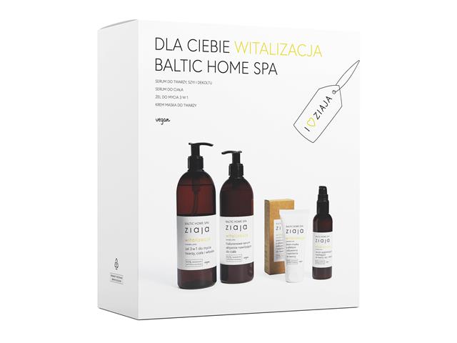 Ziaja Baltic Home SPA Witalizacja Zestaw interakcje ulotka zestaw  90 ml (+ 400 ml + 500 ml + 50 ml)