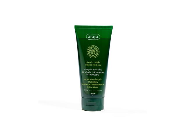 Ziaja Biosulfo-Siarka Olejek Z Verbeny Szampon keratolityczny mineralny interakcje ulotka szampon  200 ml (tub.)