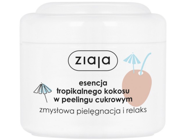 Ziaja Esencja Tropikalnego Kokosu Peeling cukrowy interakcje ulotka peeling  100 ml